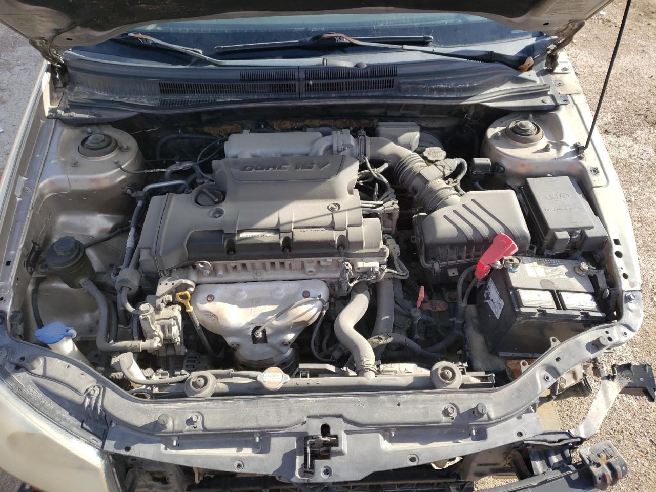 Photo 7 from auction – 2008 KIA SPECTRA EX with VIN KNAFE121185544526