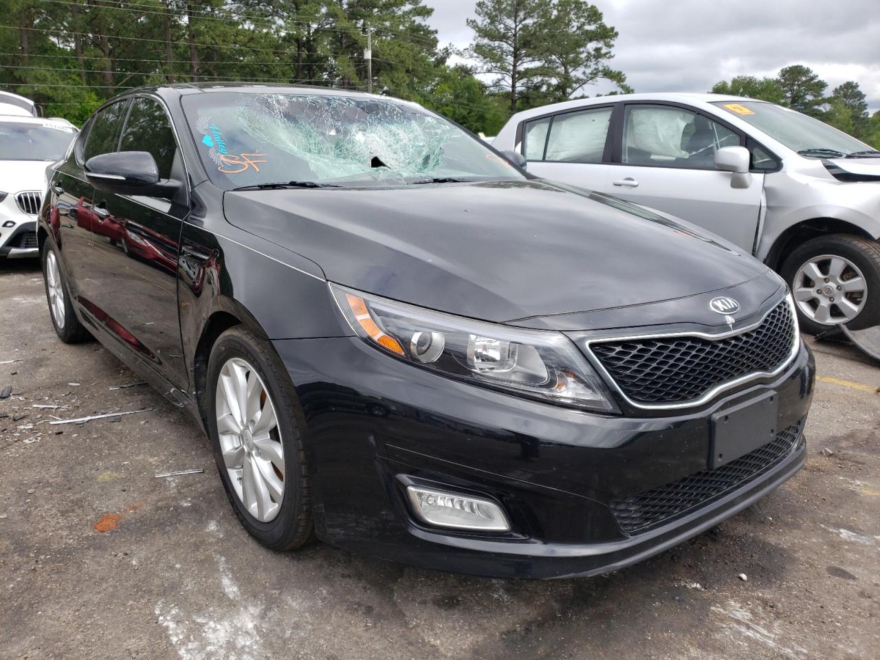 KIA OPTIMA EX 2014 with VIN 5XXGN4A77EG311580 - Photo from auction