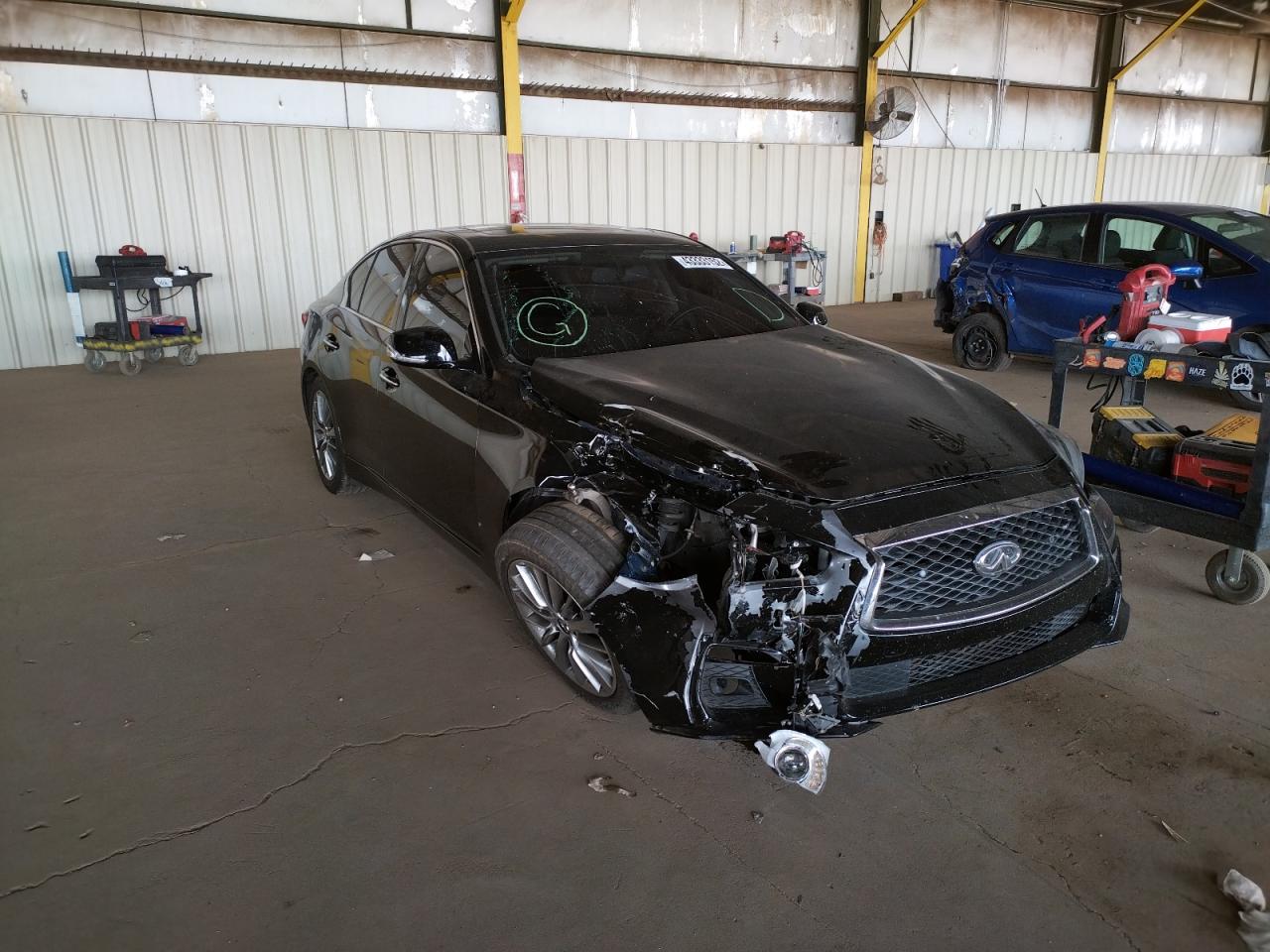 Photo 1 from auction – 2018 INFINITI Q50 LUXE with VIN JN1EV7AP2JM359603