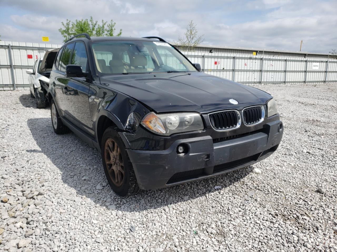 BMW X3 2004 with VIN WBXPA73414WC44283 - Photo from auction