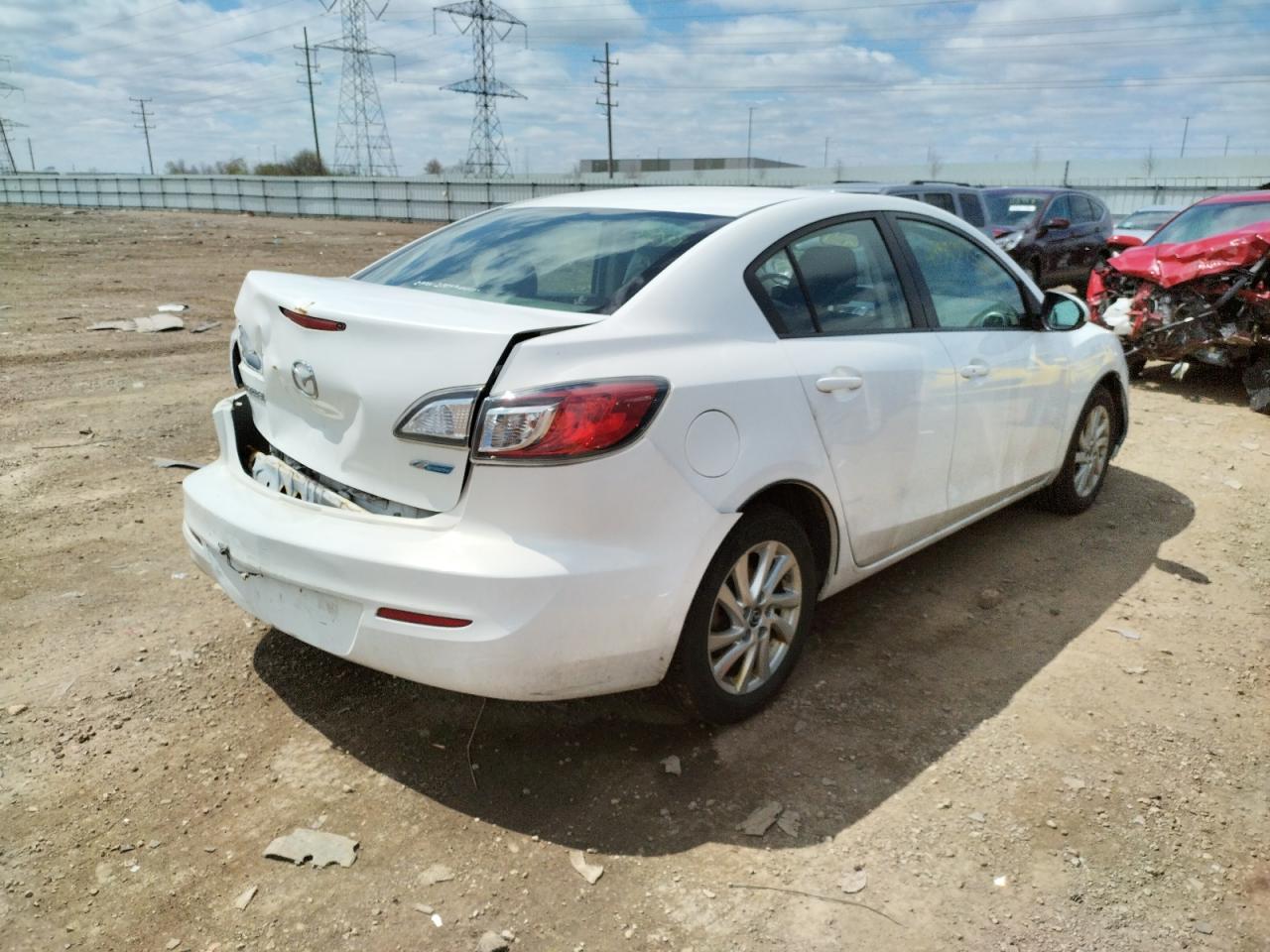 Photo 4 from auction – 2013 MAZDA 3 I with VIN JM1BL1V70D1778679