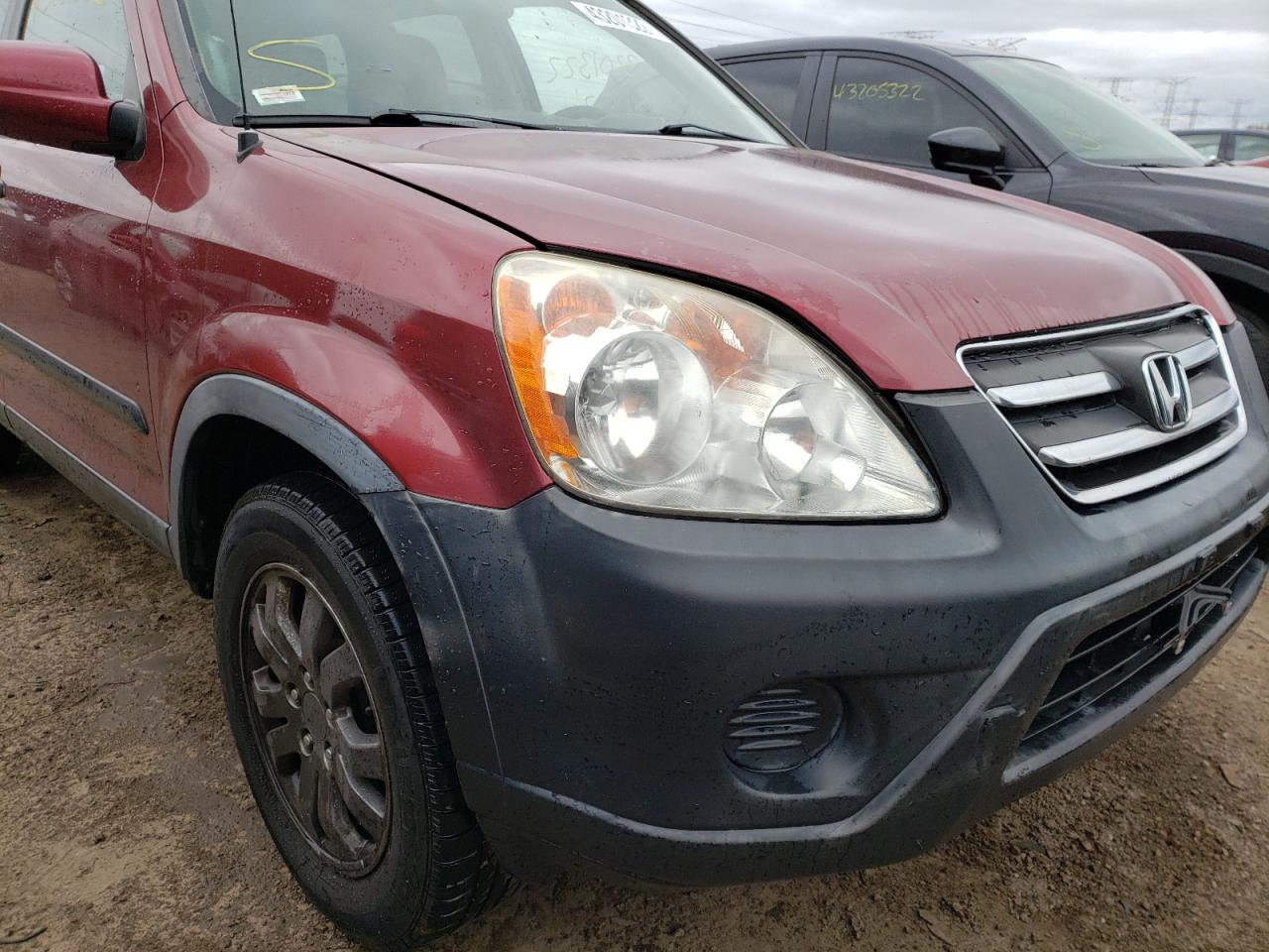 Photo 9 from auction – 2006 HONDA CR-V EX with VIN JHLRD68896C025532