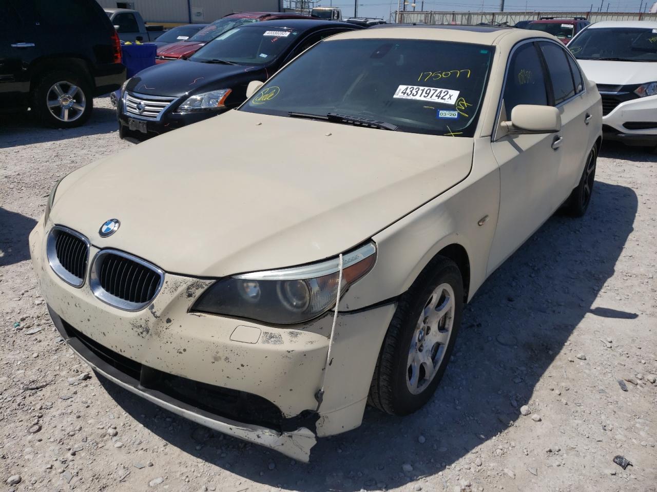 Photo 2 from auction – 2004 BMW 525 I with VIN WBANA535X4B175077