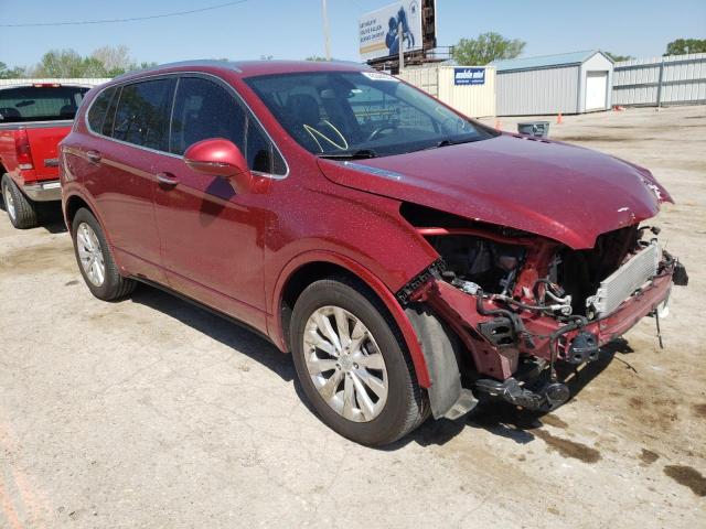 BUICK ENVISION E 2018 with VIN LRBFX1SA2JD006781 - Photo from auction