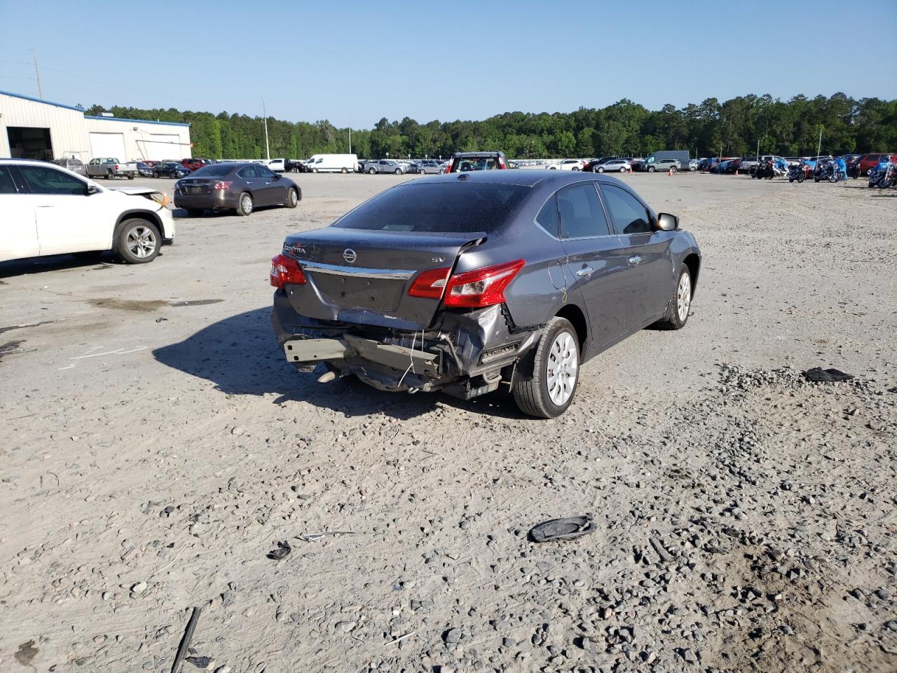 Photo 4 from auction – 2017 NISSAN SENTRA S with VIN 3N1AB7AP4HY316640