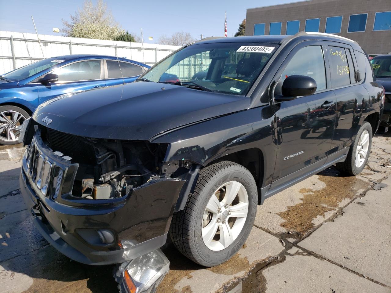 Photo 2 from auction – 2016 JEEP COMPASS LA with VIN 1C4NJDEB0GD759271