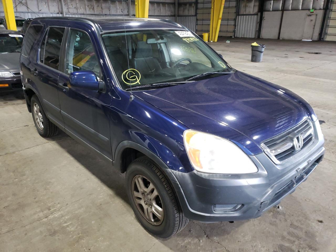 HONDA CR-V EX 2003 with VIN JHLRD78823C008377 - Photo from auction