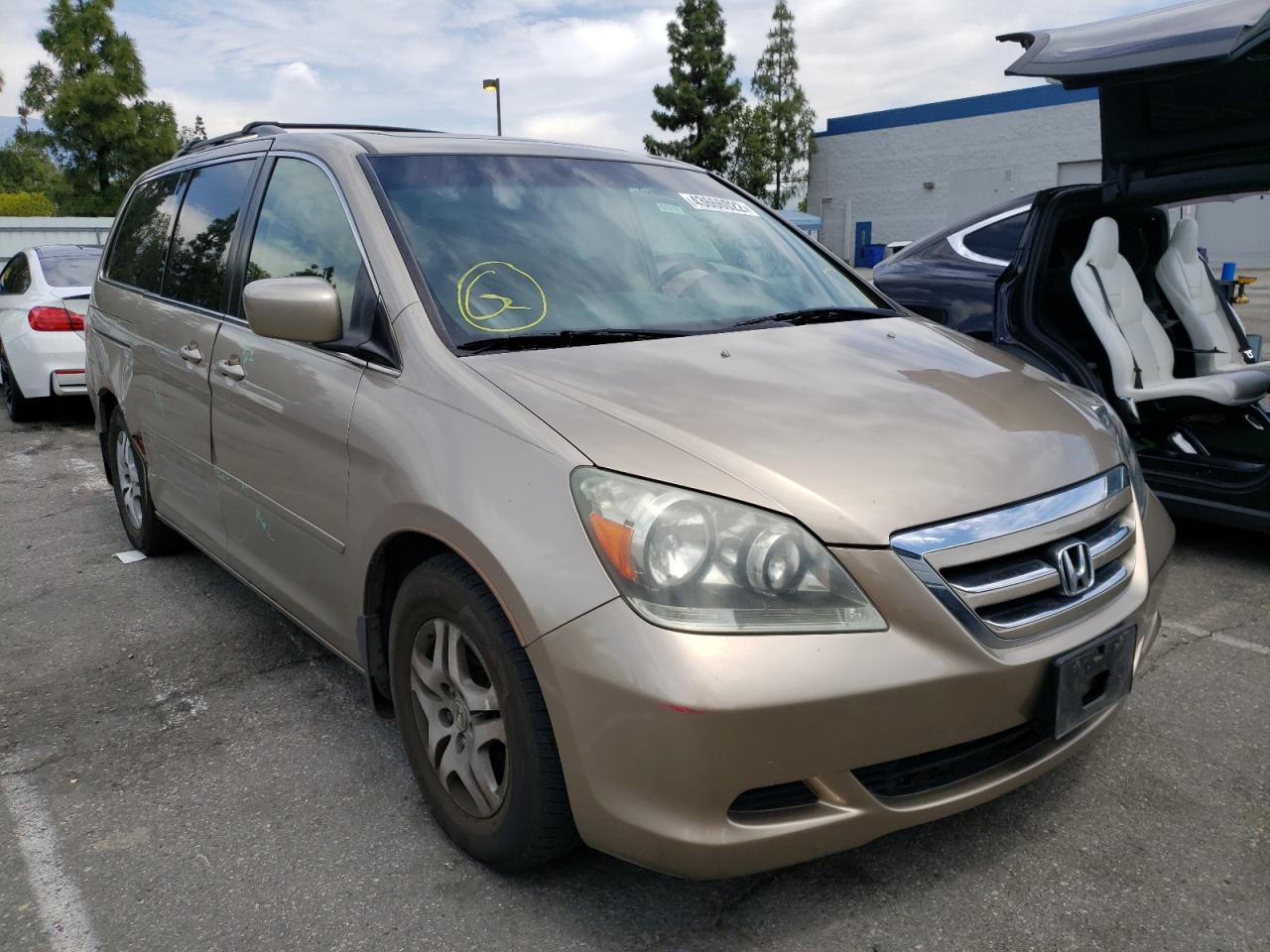 HONDA ODYSSEY EX 2006 with VIN 5FNRL38636B425926 - Photo from auction