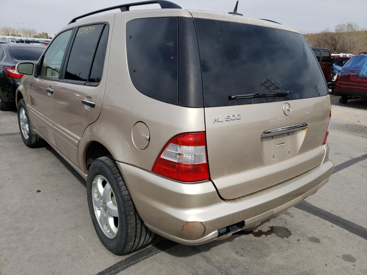 Photo 3 from auction – 2002 MERCEDES-BENZ ML500 with VIN 4JGAB75E62A358272
