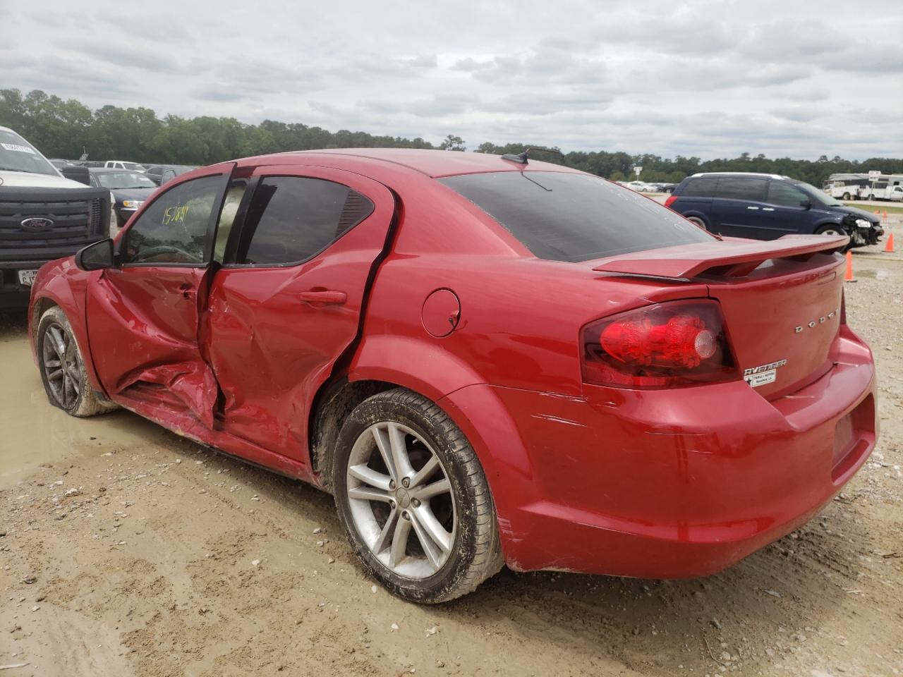 Photo 3 from auction – 2014 DODGE AVENGER SE with VIN 1C3CDZAB6EN174059
