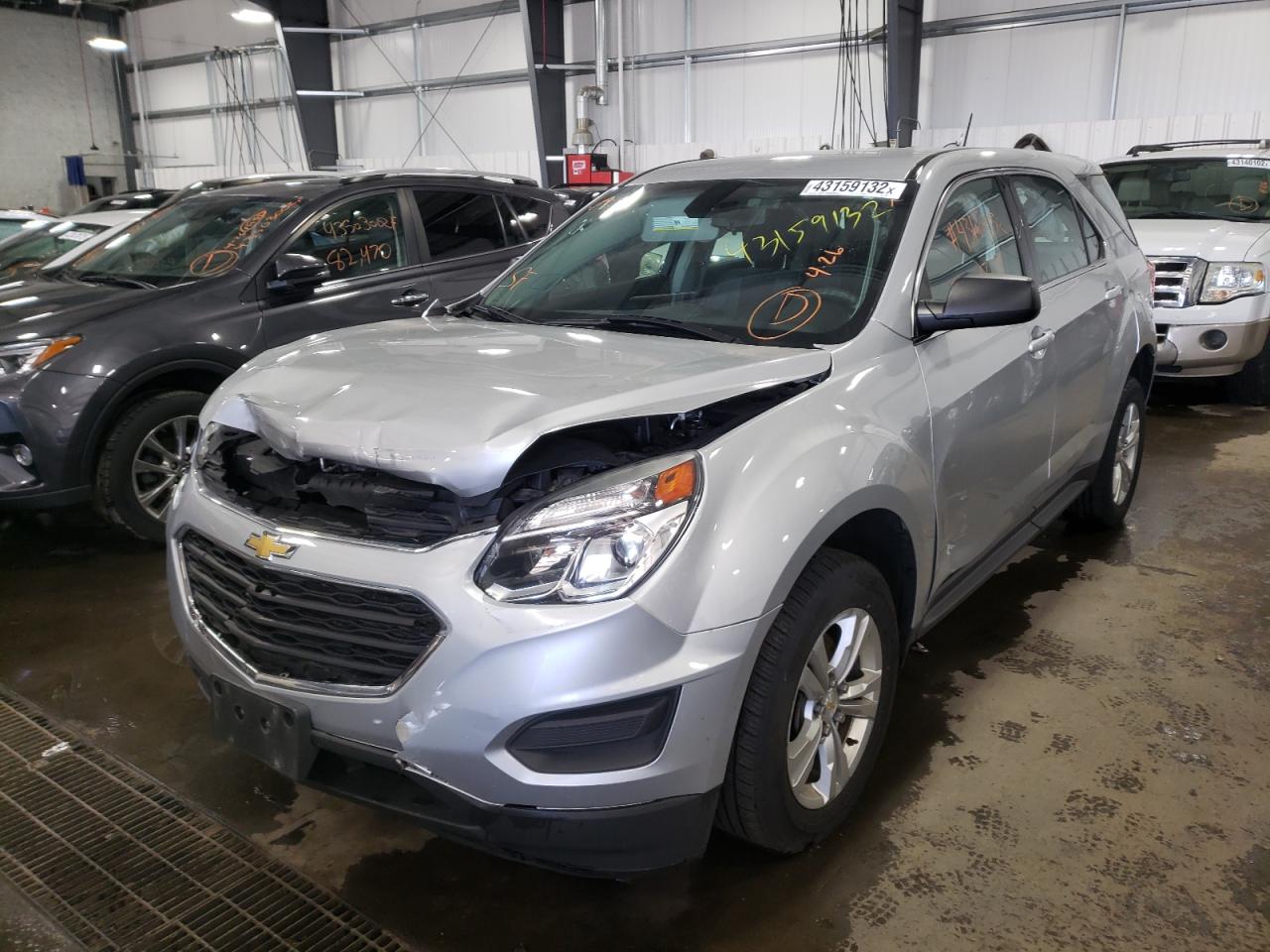 Photo 2 from auction – 2016 CHEVROLET EQUINOX LS with VIN 2GNALBEKXG1138068