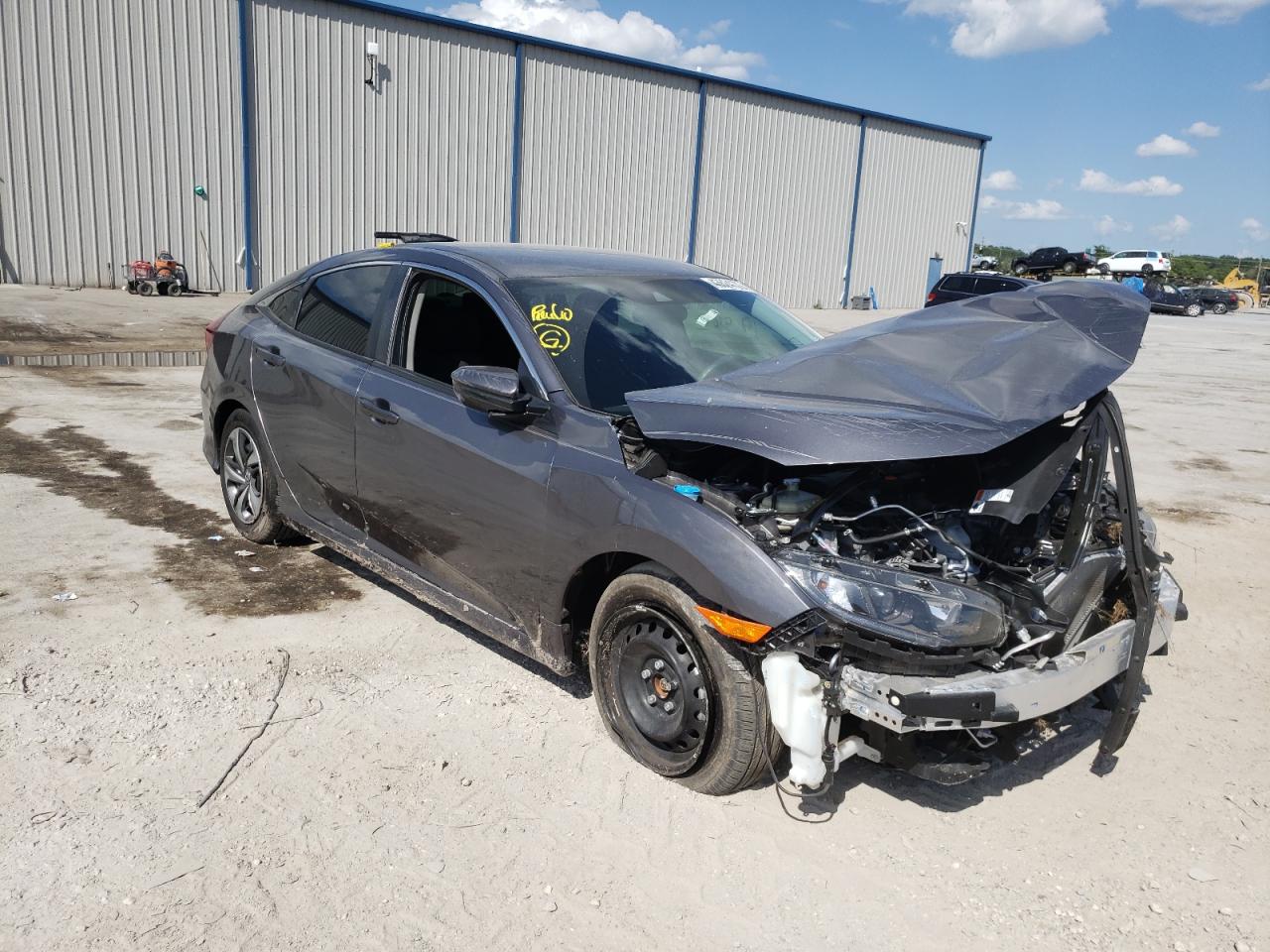 HONDA CIVIC LX 2021 with VIN 2HGFC2F6XMH551306 - Photo from auction