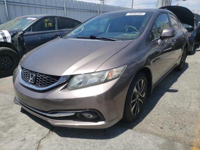 Photo 2 from auction – 2013 HONDA CIVIC EXL with VIN 2HGFB2F9XDH502488