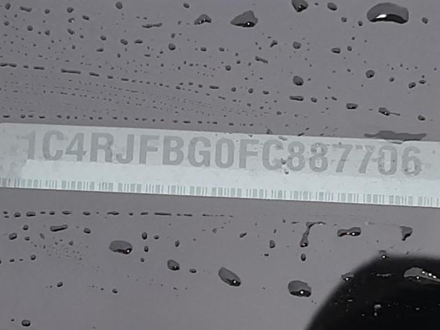 Photo 10 from auction – 2015 JEEP GRAND CHER with VIN 1C4RJFBG0FC887706