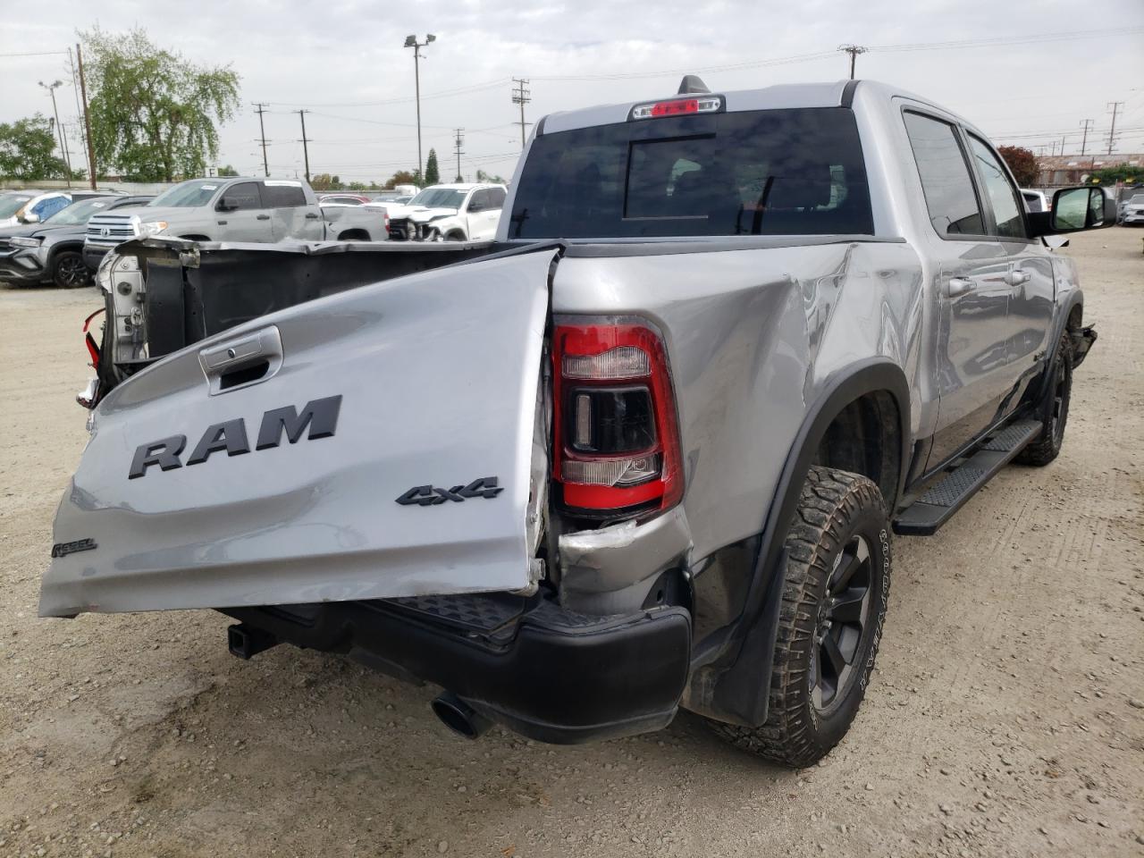 Photo 4 from auction – 2020 RAM 1500 REBEL with VIN 1C6SRFLT5LN257841