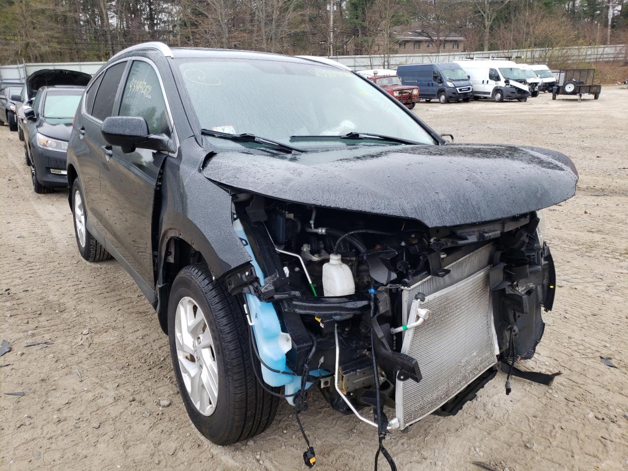 HONDA CR-V EXL 2016 with VIN 2HKRM4H75GH659662 - Photo from auction
