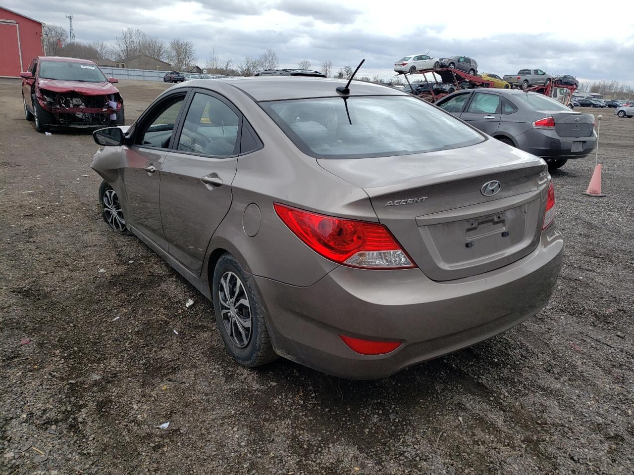 Photo 3 from auction – 2013 HYUNDAI ACCENT GLS with VIN KMHCT4AE2DU275630