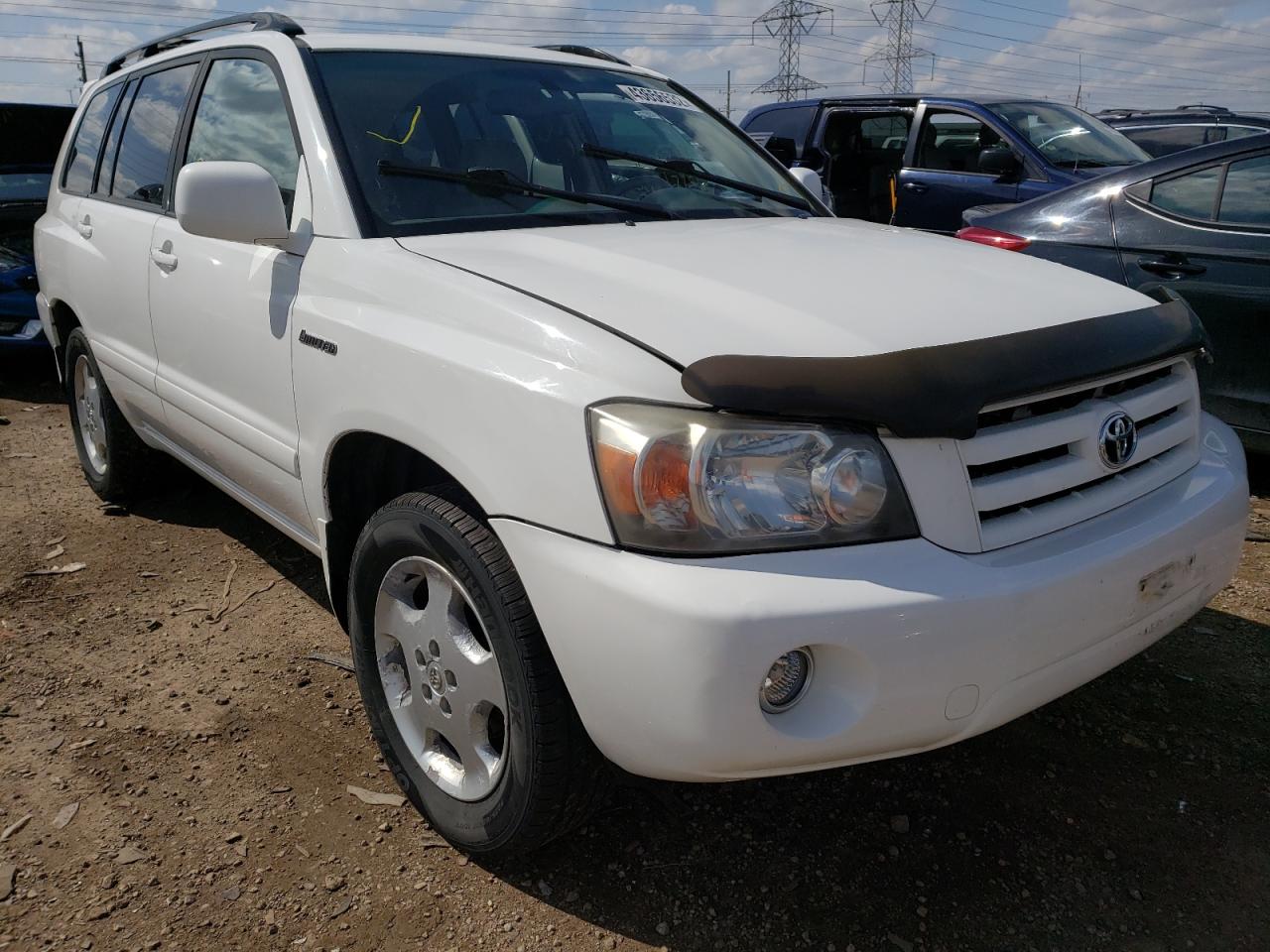 TOYOTA HIGHLANDER 2004 with VIN JTEEP21A840042745 - Photo from auction