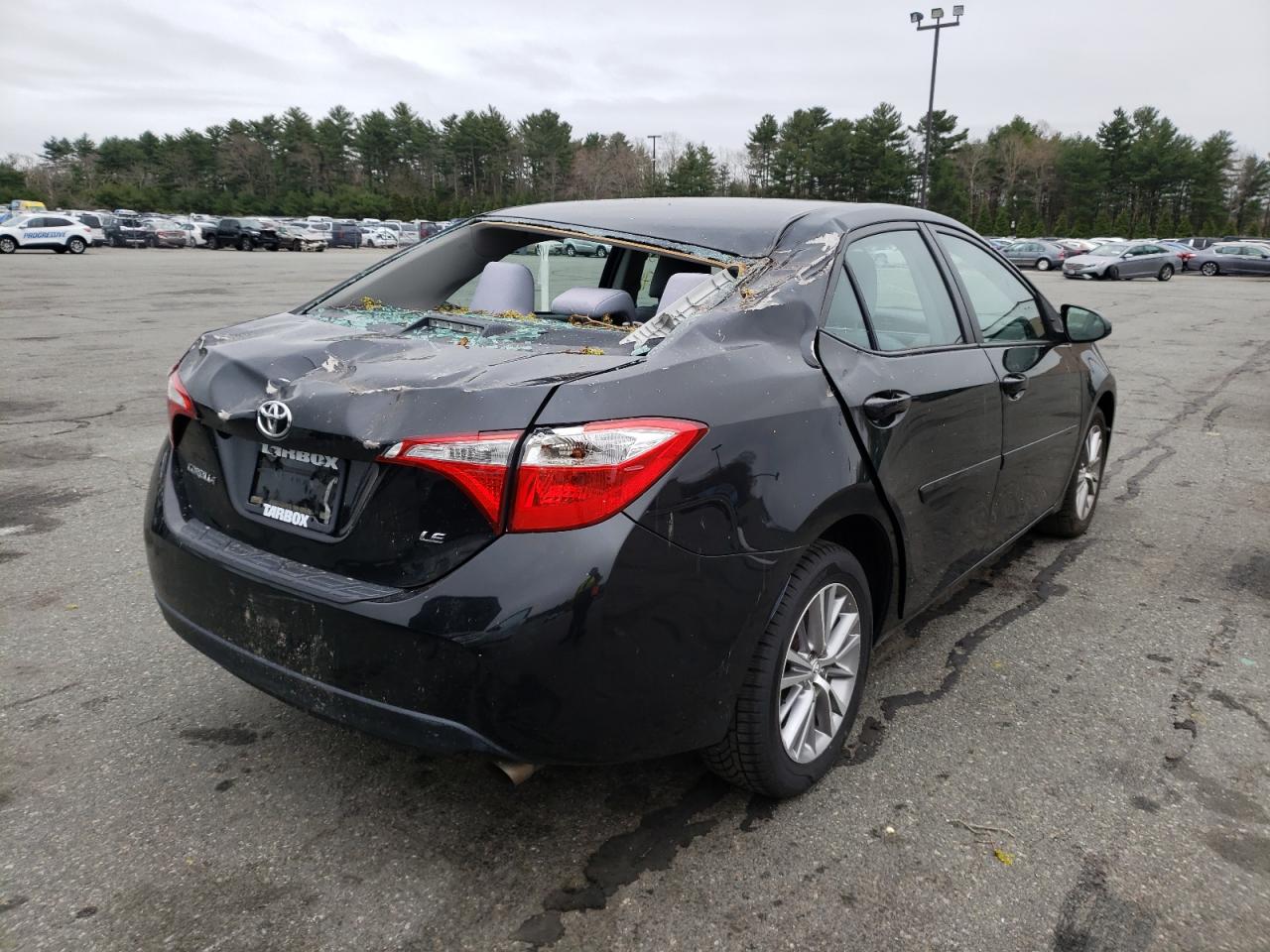 Photo 4 from auction – 2015 TOYOTA COROLLA L with VIN 2T1BURHE4FC273880
