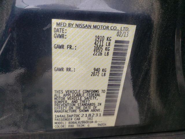 Photo 10 from auction – 2013 NISSAN ALTIMA 2.5 with VIN 1N4AL3AP7DC218231