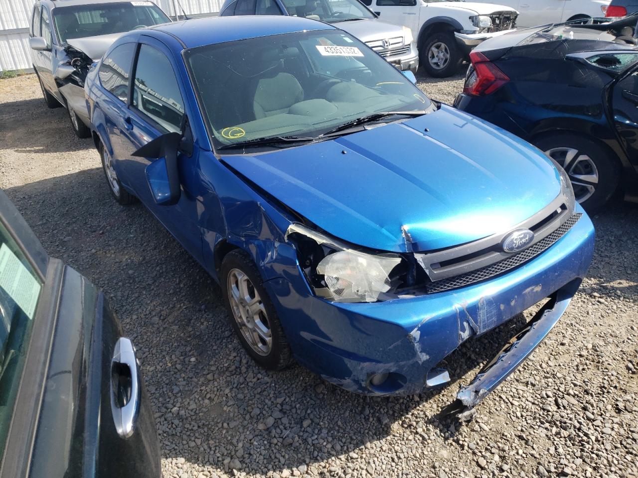 FORD FOCUS SE 2010 with VIN 1FAHP3CN7AW151753 - Photo from auction