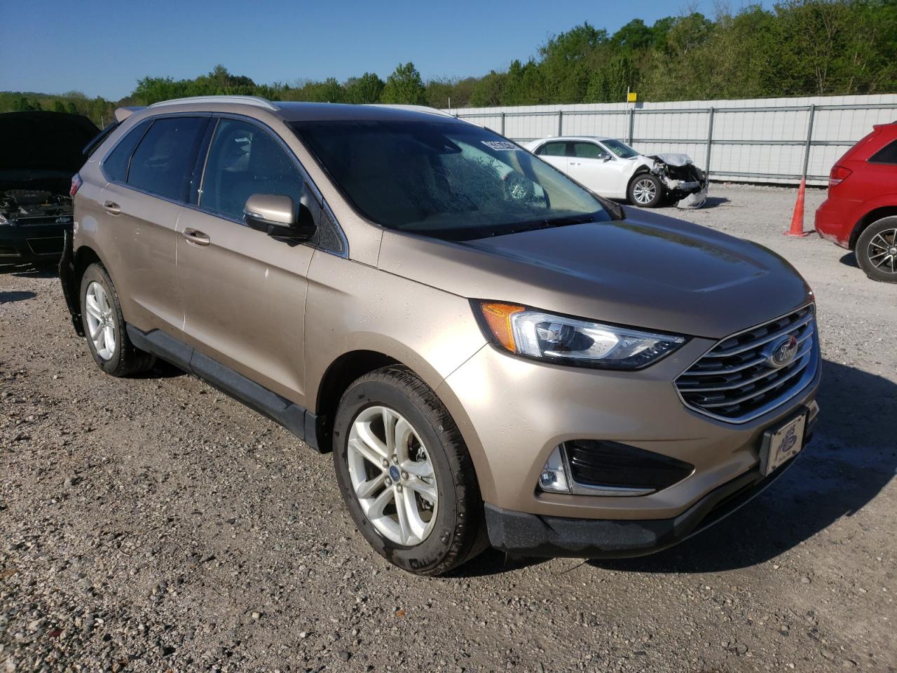 FORD EDGE SEL 2020 with VIN 2FMPK3J93LBB62095 - Photo from auction