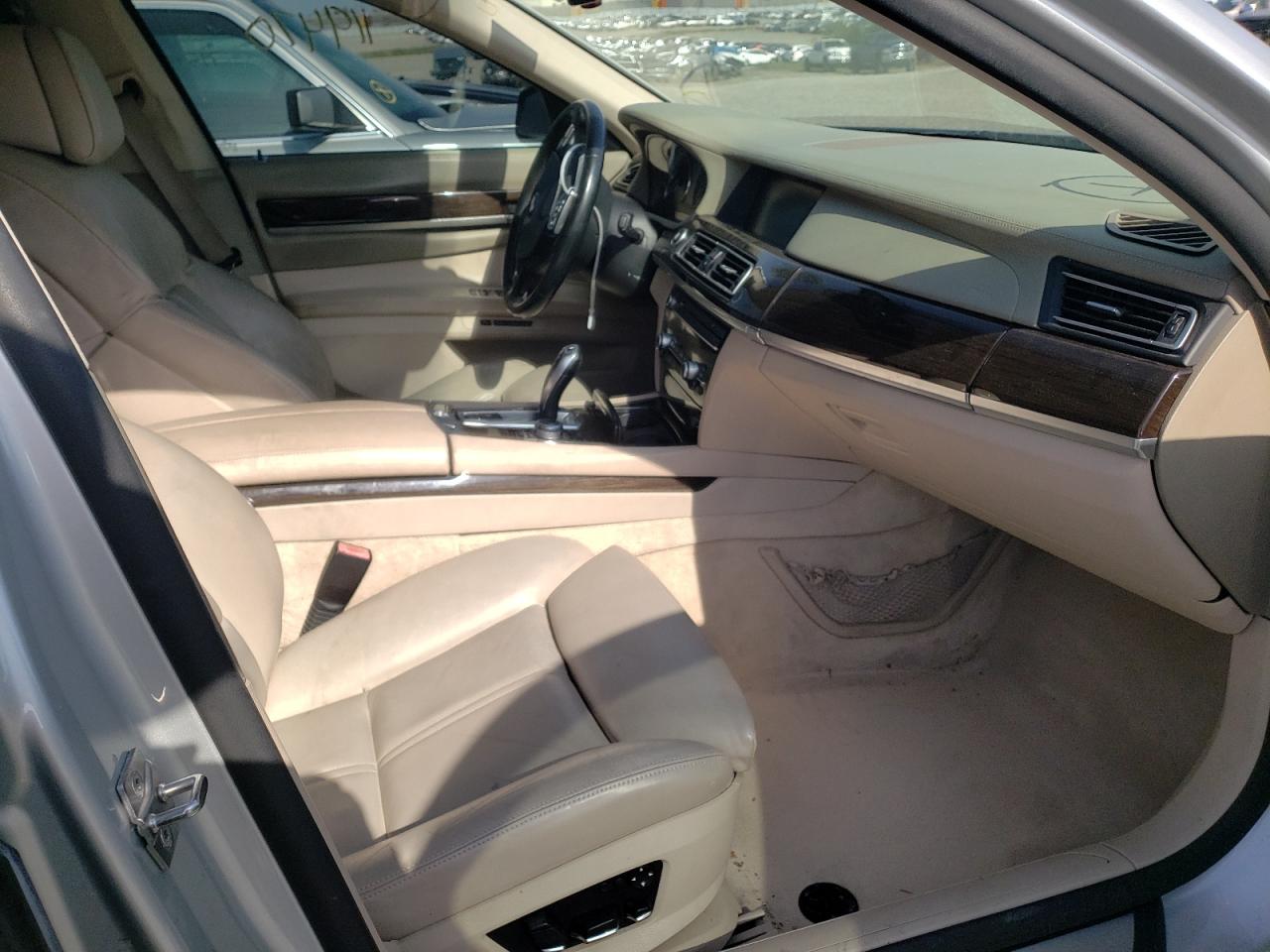 Photo 5 from auction – 2010 BMW 750 LI with VIN WBAKB8C52ACY63792