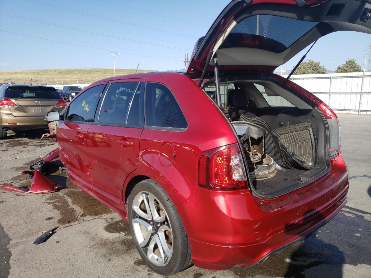 Photo 3 from auction – 2013 FORD EDGE SPORT with VIN 2FMDK4AK3DBC85134