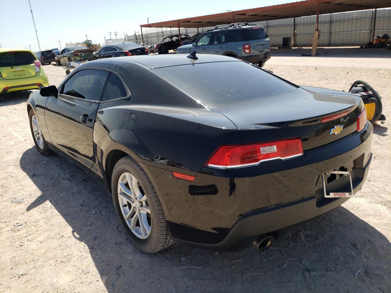 Photo 3 from auction – 2014 CHEVROLET CAMARO LS with VIN 2G1FA1E36E9197598