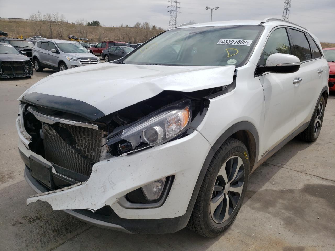 Photo 2 from auction – 2018 KIA SORENTO EX with VIN 5XYPHDA55JG417571