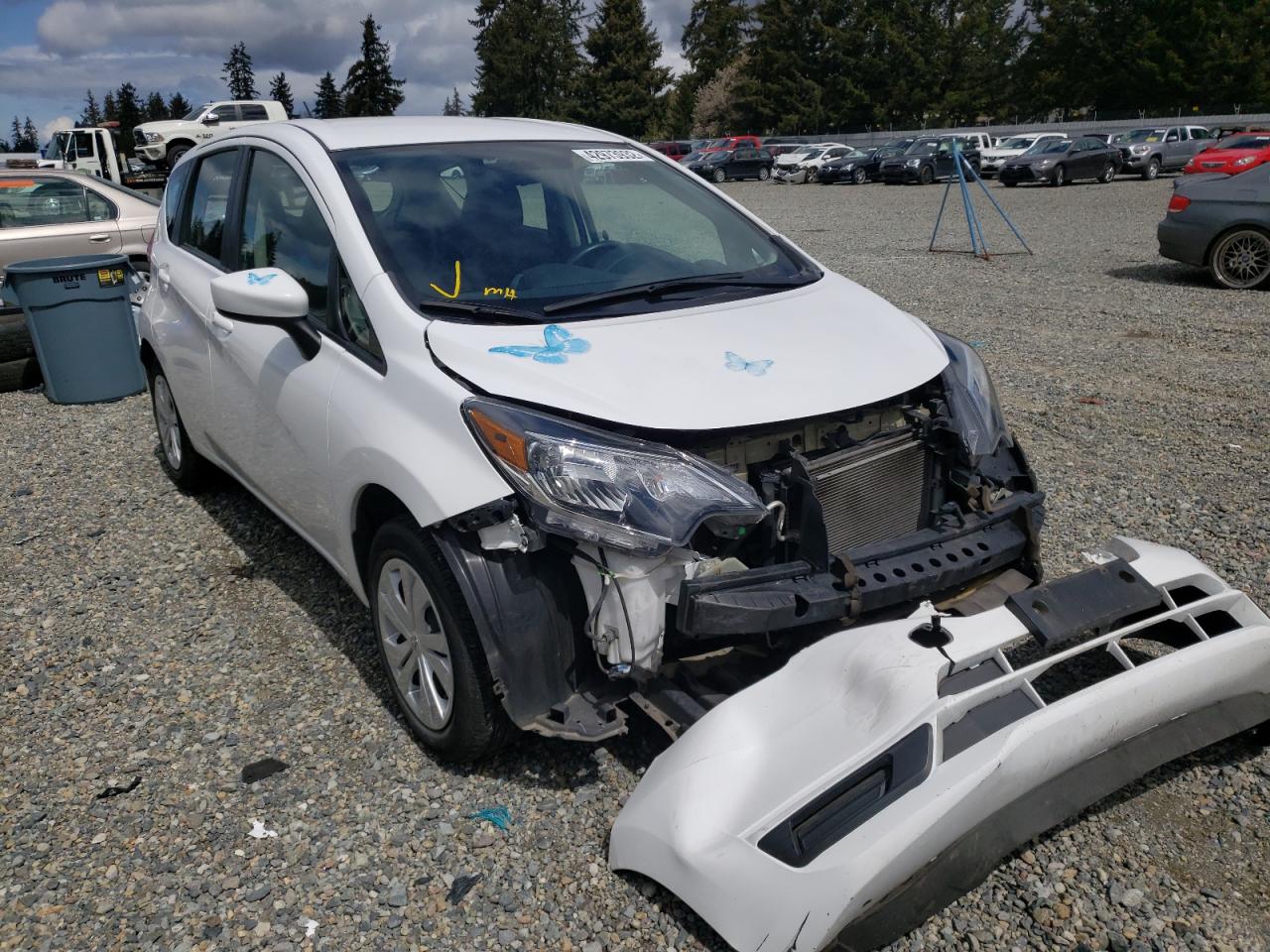 NISSAN VERSA NOTE 2019 with VIN 3N1CE2CP8KL357390 - Photo from auction