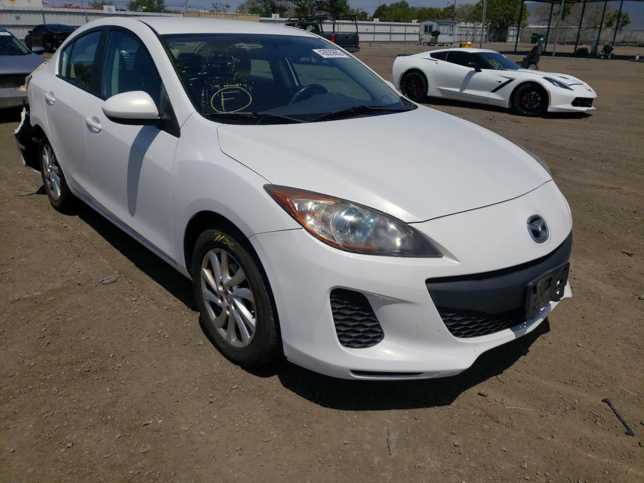 MAZDA 3 I 2012 with VIN JM1BL1V86C1545381 - Photo from auction