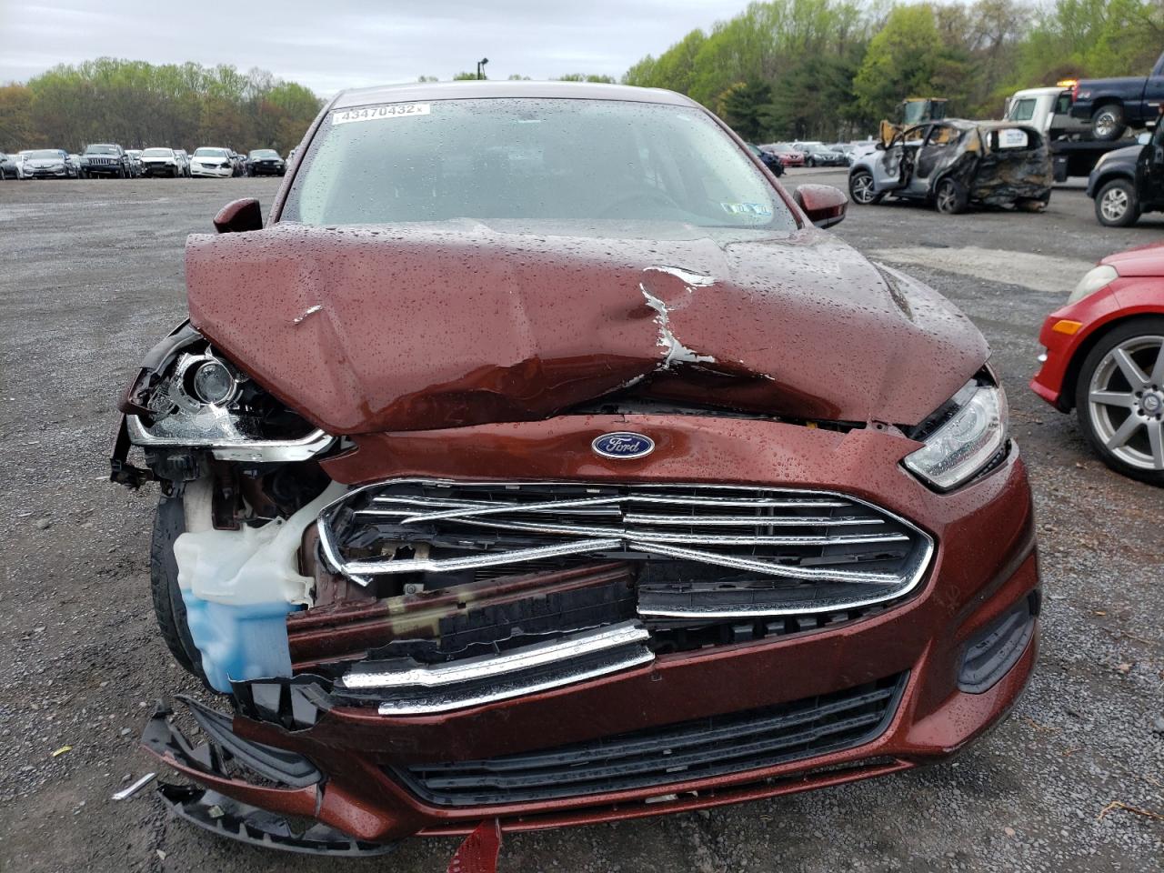 Photo 7 from auction – 2015 FORD FUSION S with VIN 3FA6P0G7XFR148972