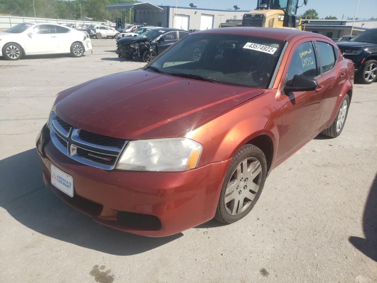 Photo 13 from auction – 2012 DODGE AVENGER SE with VIN 1C3CDZAB4CN198891