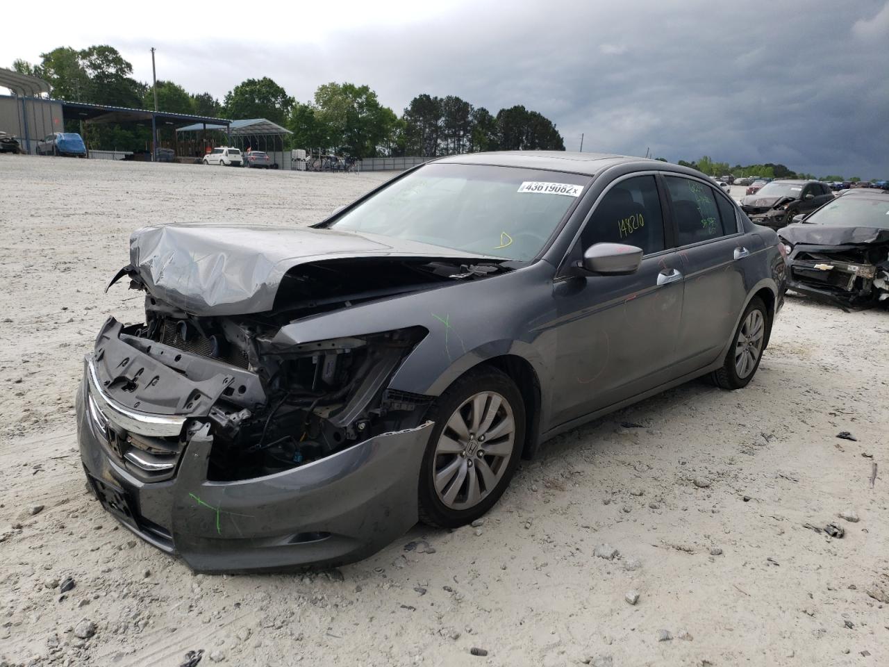 Photo 2 from auction – 2012 HONDA ACCORD EX with VIN 1HGCP3F78CA003369