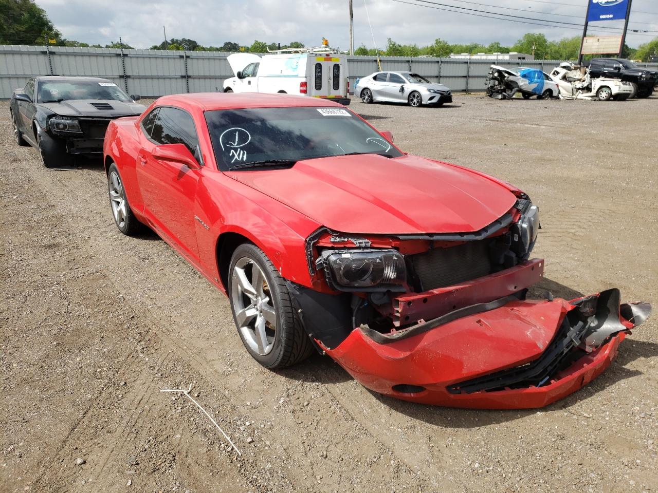 CHEVROLET CAMARO LT 2010 with VIN 2G1FB1EV6A9104278 - Photo from auction