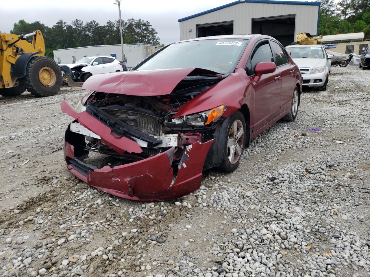 Photo 2 from auction – 2008 HONDA CIVIC EXL with VIN 2HGFA16948H519418