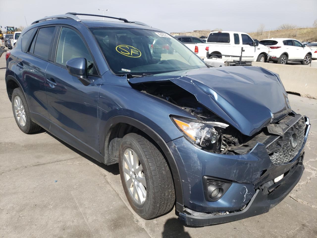 MAZDA CX-5 TOURI 2014 with VIN JM3KE4CY3E0422913 - Photo from auction
