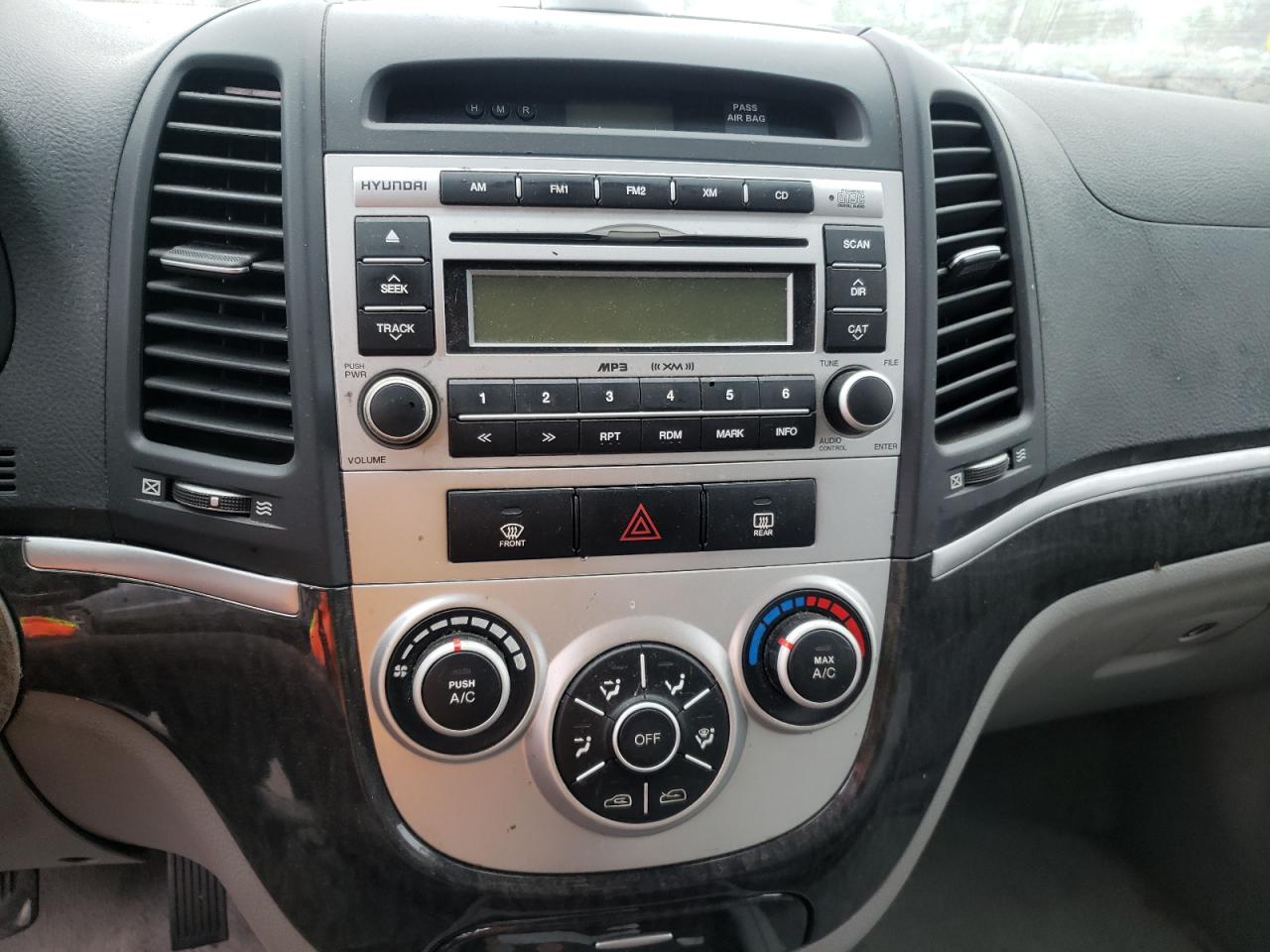 Photo 9 from auction – 2007 HYUNDAI SANTA FE G with VIN 5NMSG13D57H121402