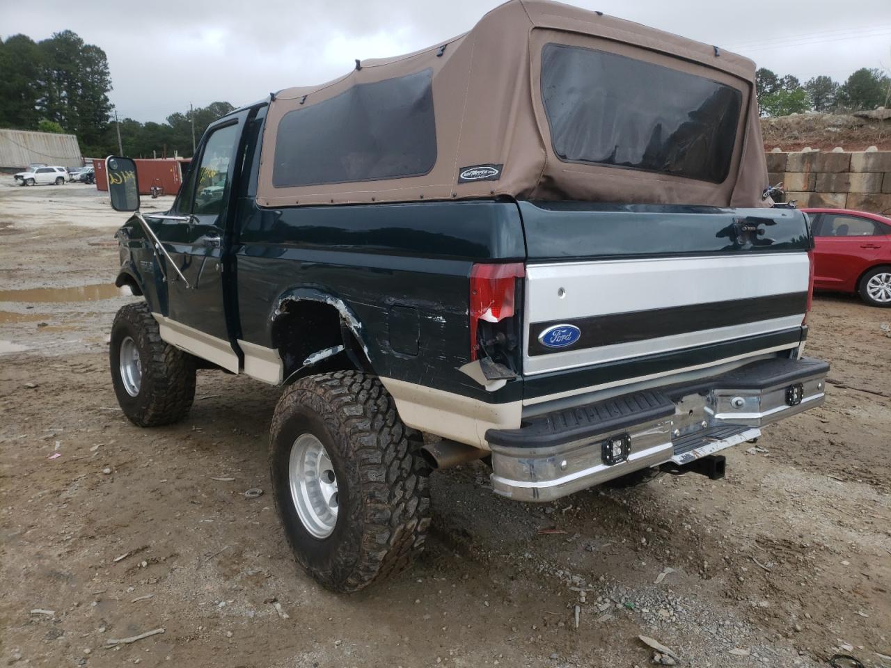 Photo 3 from auction – 1993 FORD BRONCO U10 with VIN 1FMEU15H7PLA38926