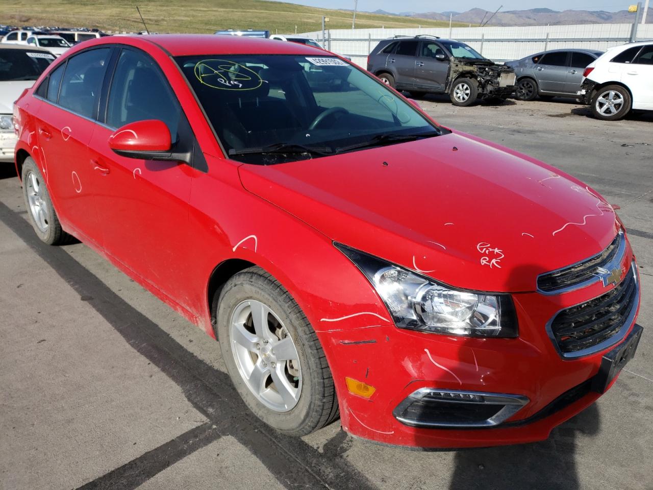 CHEVROLET CRUZE LT 2015 with VIN 1G1PC5SB2F7267909 - Photo from auction