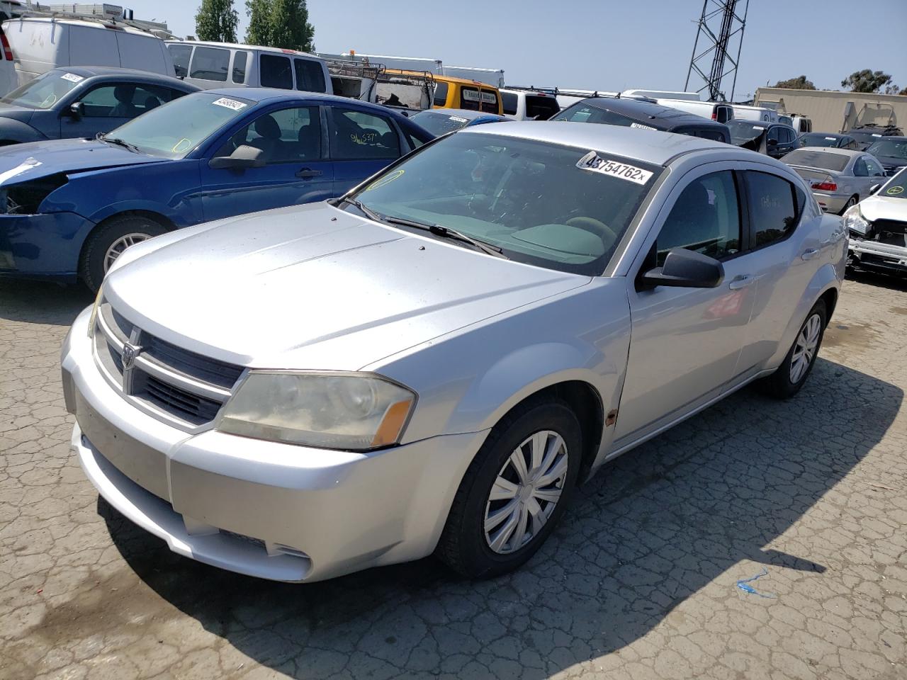 Photo 2 from auction – 2008 DODGE AVENGER SE with VIN 1B3LC46K38N613623