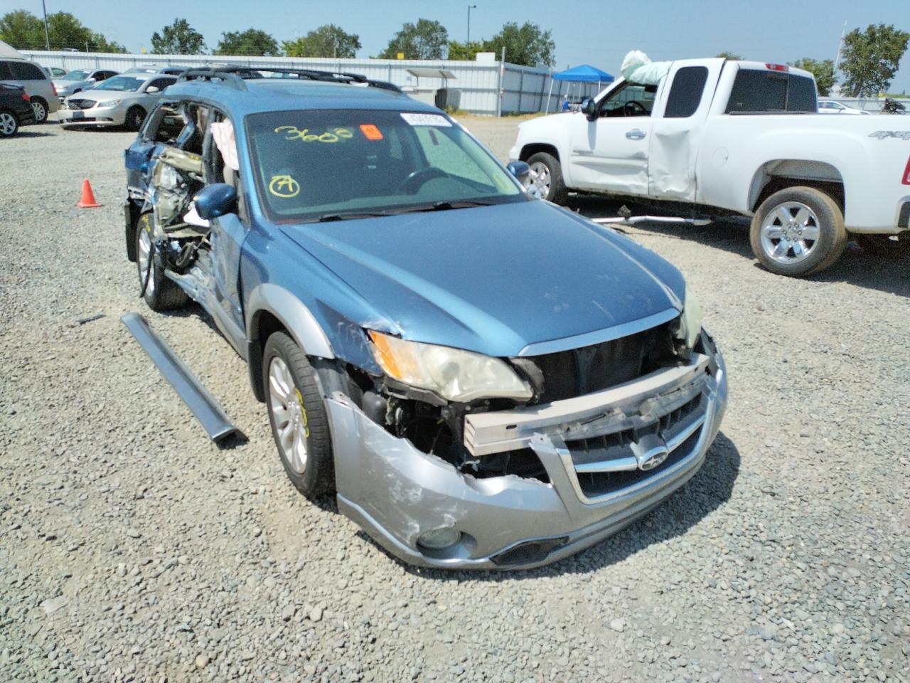 SUBARU OUTBACK 2. 2009 with VIN 4S4BP66CX97336974 - Photo from auction