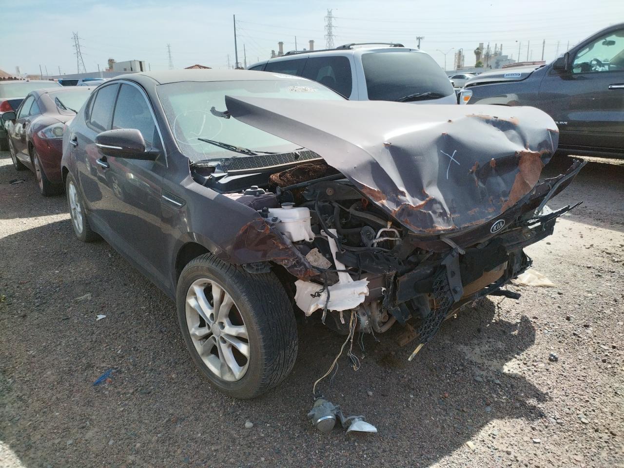 KIA OPTIMA EX 2012 with VIN 5XXGN4A78CG005209 - Photo from auction