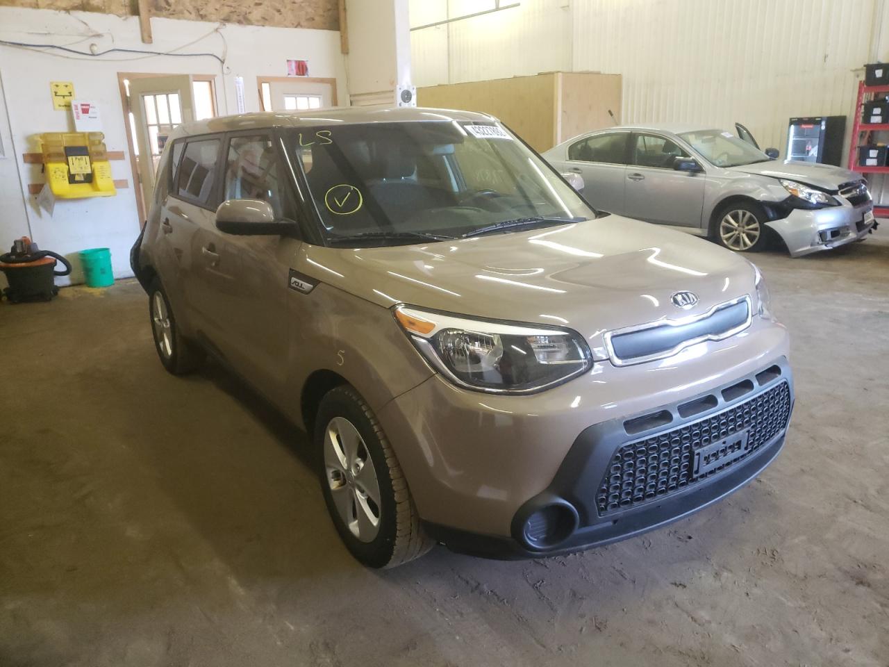 KIA SOUL 2016 with VIN KNDJN2A24G7297096 - Photo from auction