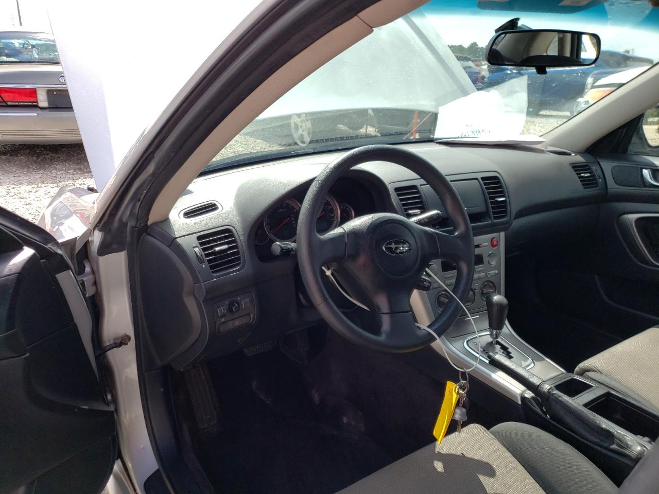 Photo 9 from auction – 2005 SUBARU LEGACY 2.5 with VIN 4S3BL616957226011