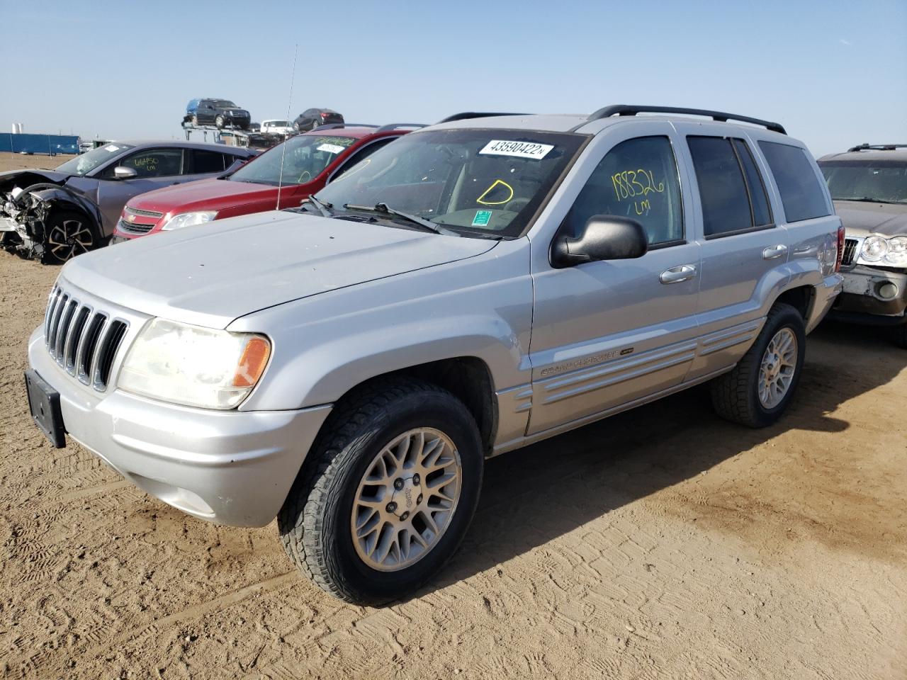 Photo 2 from auction – 2002 JEEP GRAND CHER with VIN 1J8GW58N62C280110