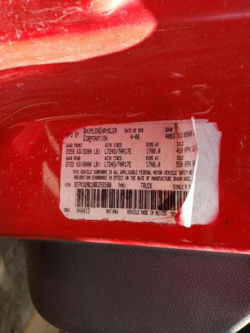 Photo 10 from auction – 2006 DODGE RAM 2500 S with VIN 3D7KS28C16G256588