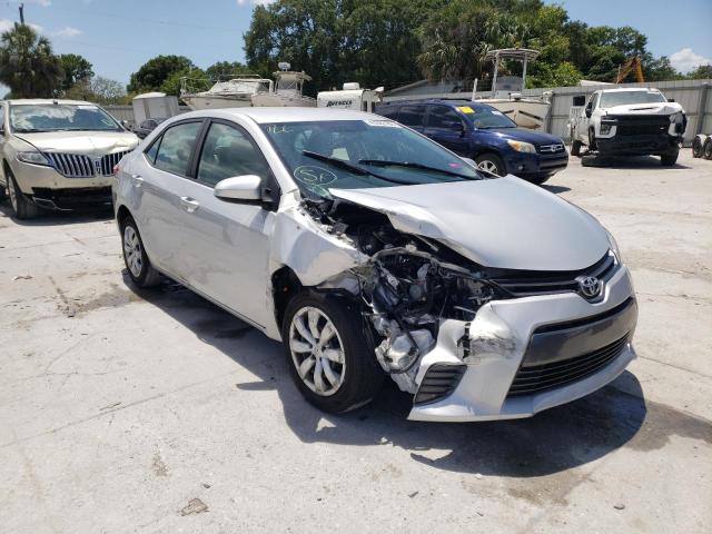 TOYOTA COROLLA L 2015 with VIN 2T1BURHE4FC414821 - Photo from auction