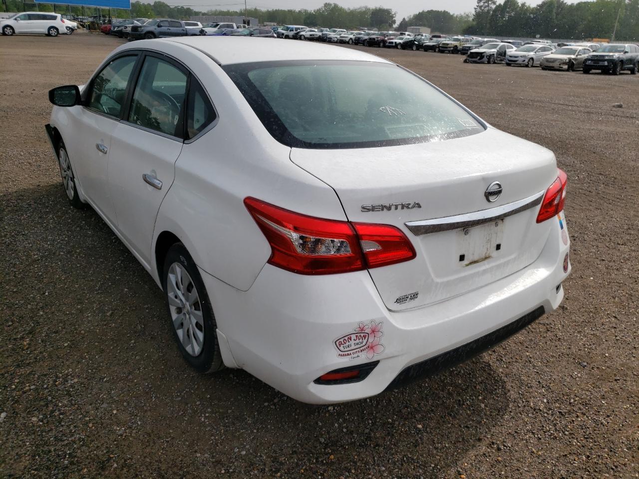 Photo 3 from auction – 2016 NISSAN SENTRA S with VIN 3N1AB7AP6GY286779